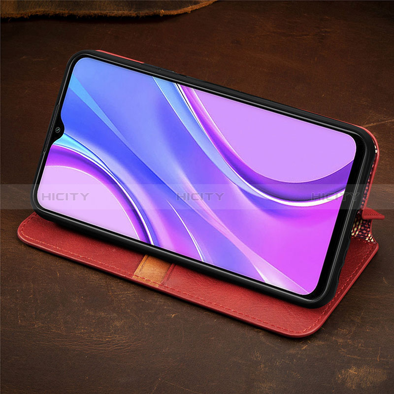 Xiaomi Redmi 9用手帳型 レザーケース スタンド カバー S09D Xiaomi 