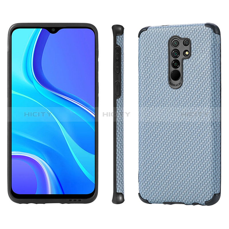 Xiaomi Redmi 9用極薄ソフトケース シリコンケース 耐衝撃 全面保護 マグネット式 バンパー S01D Xiaomi 