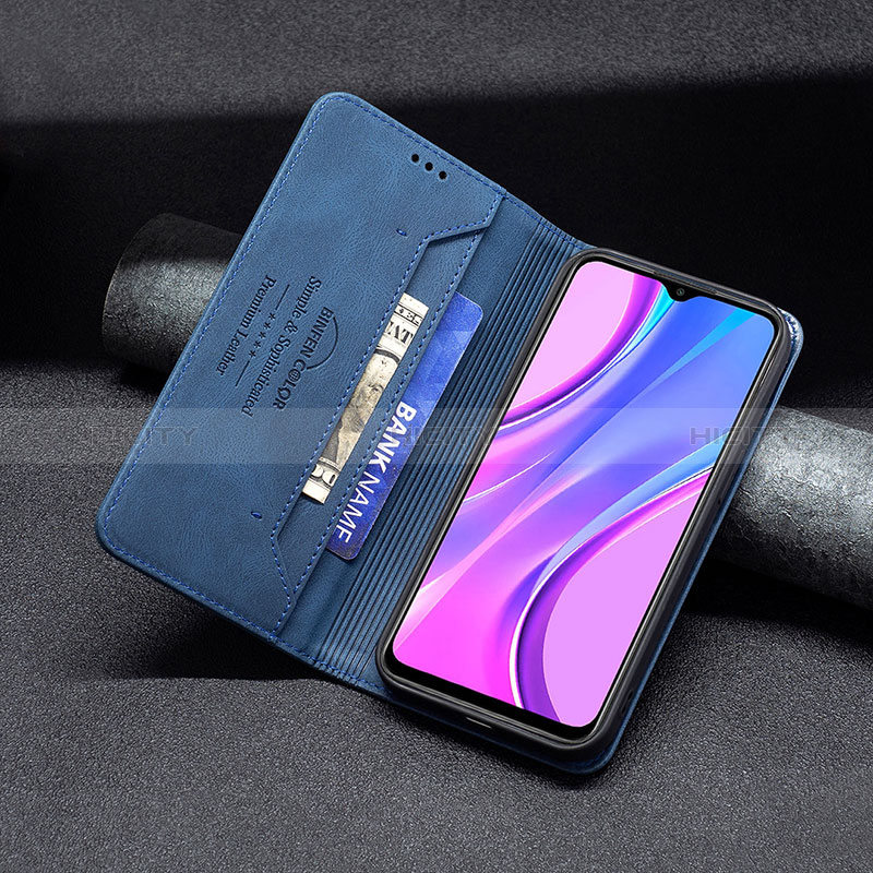 Xiaomi Redmi 9用手帳型 レザーケース スタンド カバー B15F Xiaomi 