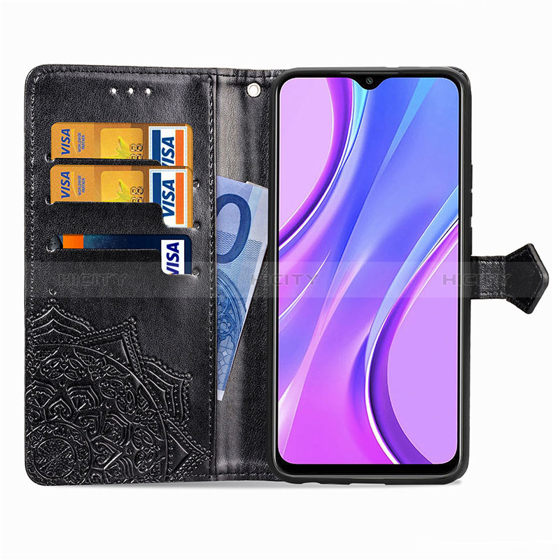 Xiaomi Redmi 9用手帳型 レザーケース スタンド パターン カバー Xiaomi 