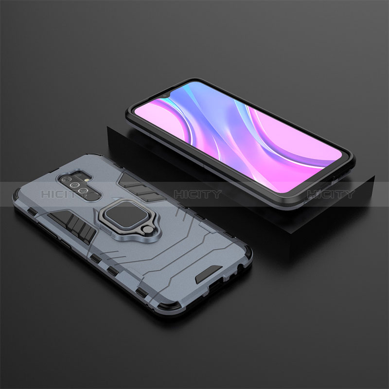 Xiaomi Redmi 9用ハイブリットバンパーケース プラスチック アンド指輪 マグネット式 KC1 Xiaomi 