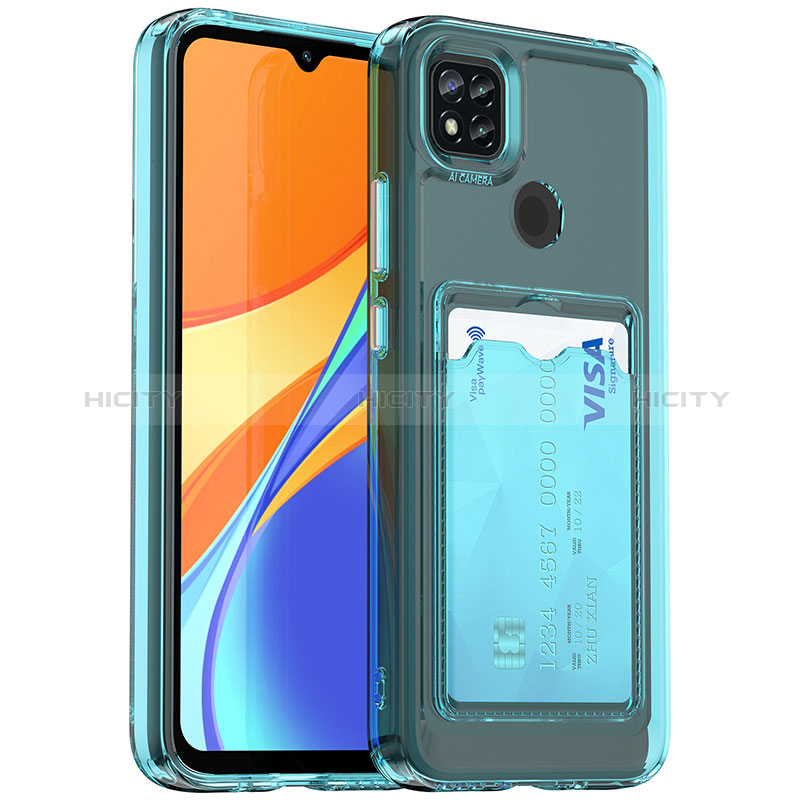 Xiaomi Redmi 9 India用極薄ソフトケース シリコンケース 耐衝撃 全面保護 透明 HD1 Xiaomi 