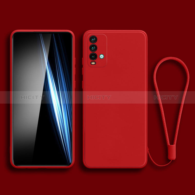 Xiaomi Redmi 9 Power用360度 フルカバー極薄ソフトケース シリコンケース 耐衝撃 全面保護 バンパー YK3 Xiaomi レッド