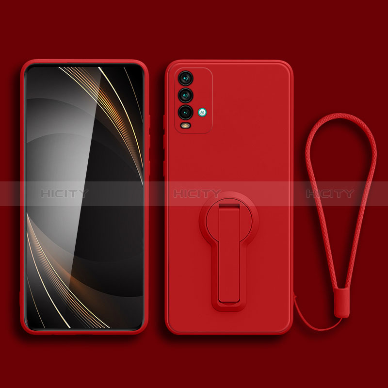 Xiaomi Redmi 9 Power用極薄ソフトケース シリコンケース 耐衝撃 全面保護 スタンド バンパー Xiaomi 