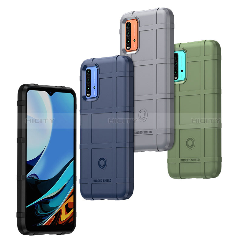 Xiaomi Redmi 9 Power用360度 フルカバー極薄ソフトケース シリコンケース 耐衝撃 全面保護 バンパー J01S Xiaomi 