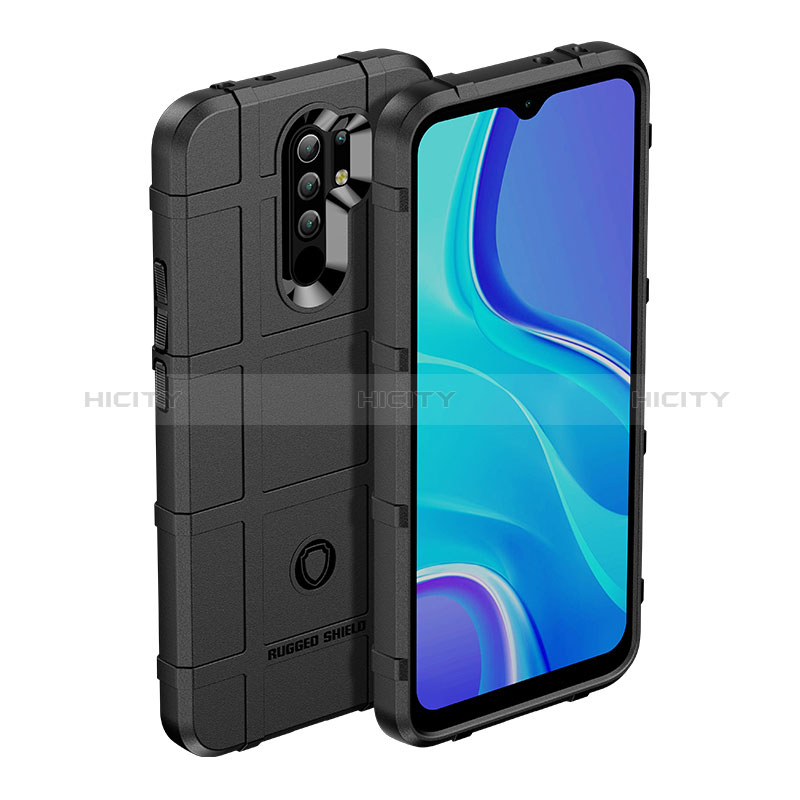 Xiaomi Redmi 9 Prime India用360度 フルカバー極薄ソフトケース シリコンケース 耐衝撃 全面保護 バンパー J01S Xiaomi 