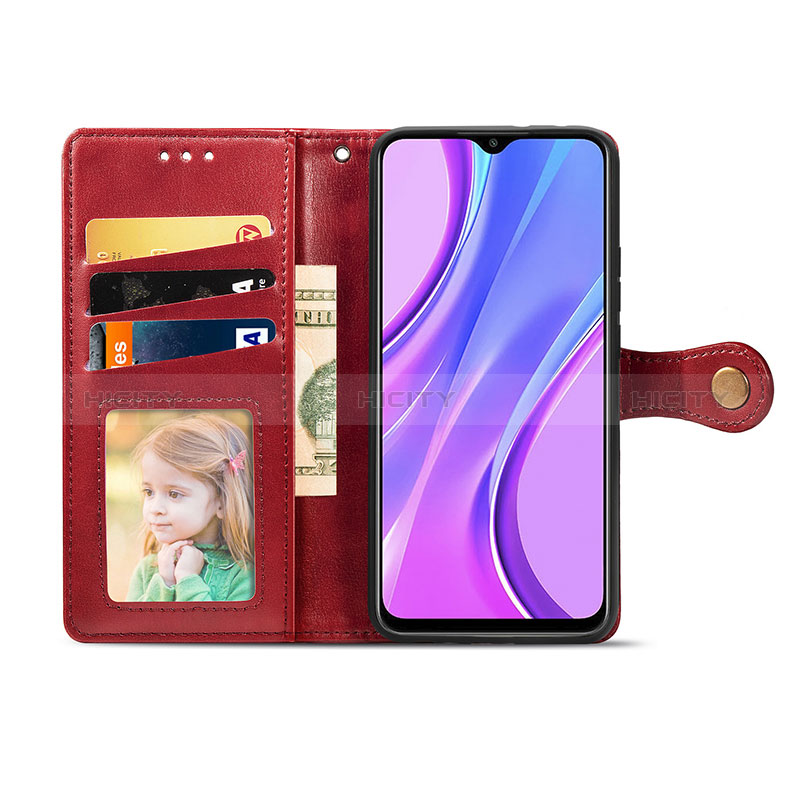 Xiaomi Redmi 9 Prime India用手帳型 レザーケース スタンド カバー S07D Xiaomi 