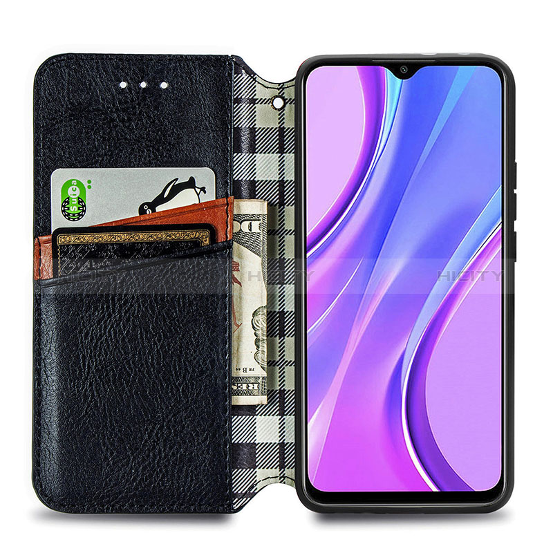 Xiaomi Redmi 9 Prime India用手帳型 レザーケース スタンド カバー S01D Xiaomi 