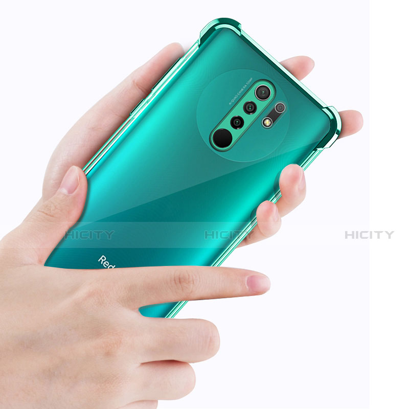 Xiaomi Redmi 9 Prime India用極薄ソフトケース シリコンケース 耐衝撃 全面保護 クリア透明 H01 Xiaomi 