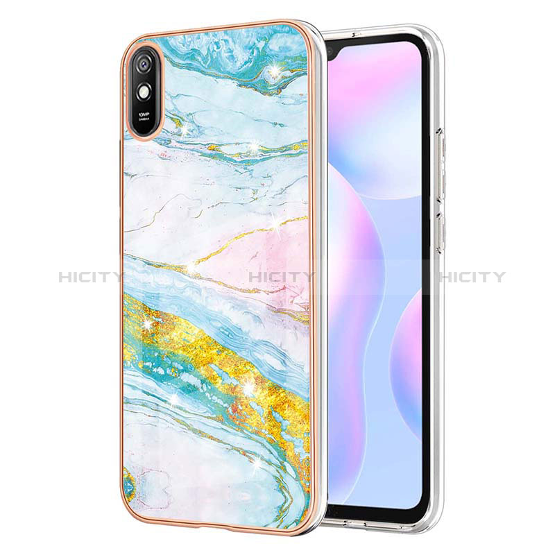 Xiaomi Redmi 9A用シリコンケース ソフトタッチラバー バタフライ パターン カバー Y05B Xiaomi カラフル