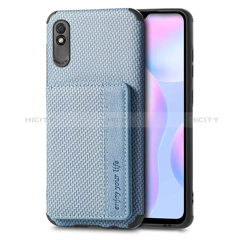 Xiaomi Redmi 9A用極薄ソフトケース シリコンケース 耐衝撃 全面保護 マグネット式 バンパー S02D Xiaomi 