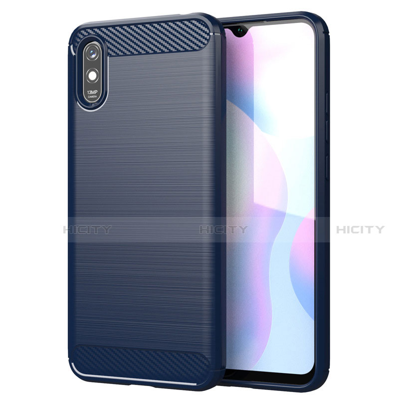 Xiaomi Redmi 9A用シリコンケース ソフトタッチラバー ライン カバー Xiaomi 