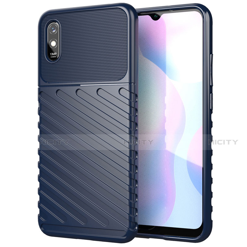 Xiaomi Redmi 9A用シリコンケース ソフトタッチラバー ライン カバー S01 Xiaomi 