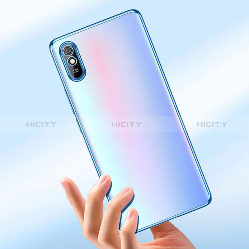 Xiaomi Redmi 9A用極薄ソフトケース シリコンケース 耐衝撃 全面保護 クリア透明 H01 Xiaomi 