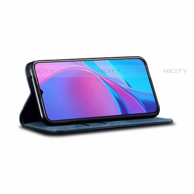 Xiaomi Redmi 9A用手帳型 布 スタンド H01 Xiaomi 