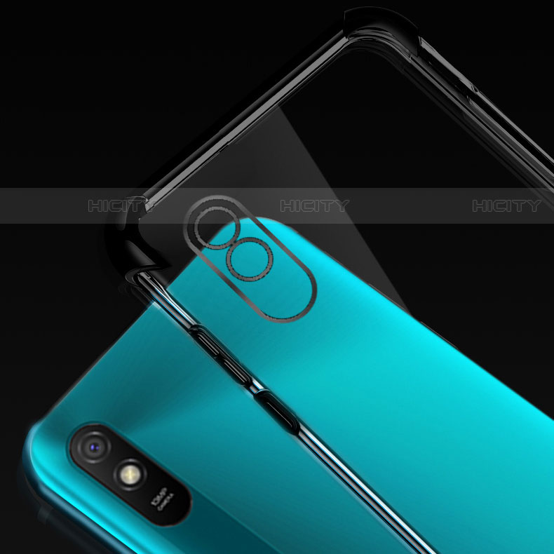 Xiaomi Redmi 9A用極薄ソフトケース シリコンケース 耐衝撃 全面保護 クリア透明 S02 Xiaomi 