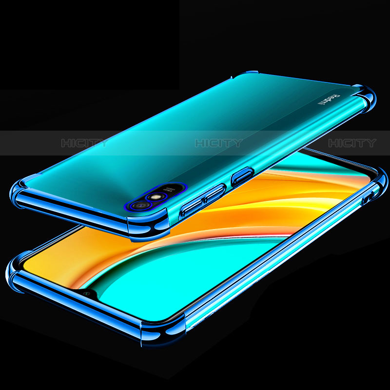 Xiaomi Redmi 9A用極薄ソフトケース シリコンケース 耐衝撃 全面保護 クリア透明 S02 Xiaomi 