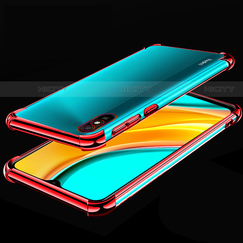 Xiaomi Redmi 9A用極薄ソフトケース シリコンケース 耐衝撃 全面保護 クリア透明 S02 Xiaomi 