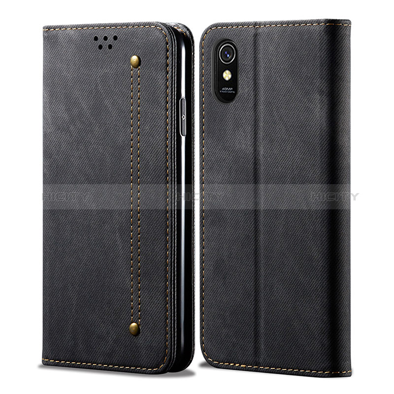 Xiaomi Redmi 9A用手帳型 布 スタンド B01S Xiaomi 