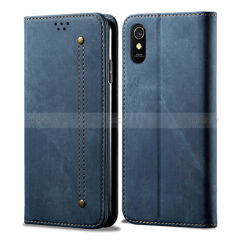 Xiaomi Redmi 9A用手帳型 布 スタンド B01S Xiaomi 