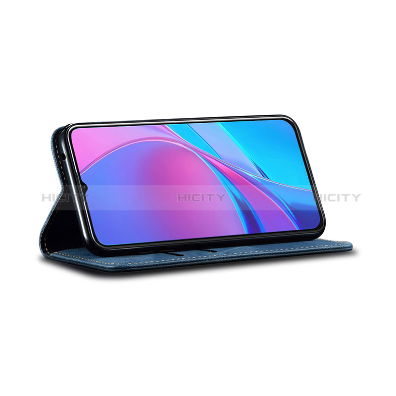 Xiaomi Redmi 9A用手帳型 布 スタンド B01S Xiaomi 