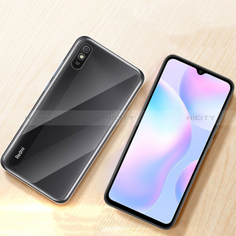 Xiaomi Redmi 9AT用極薄ソフトケース シリコンケース 耐衝撃 全面保護 クリア透明 T03 Xiaomi クリア