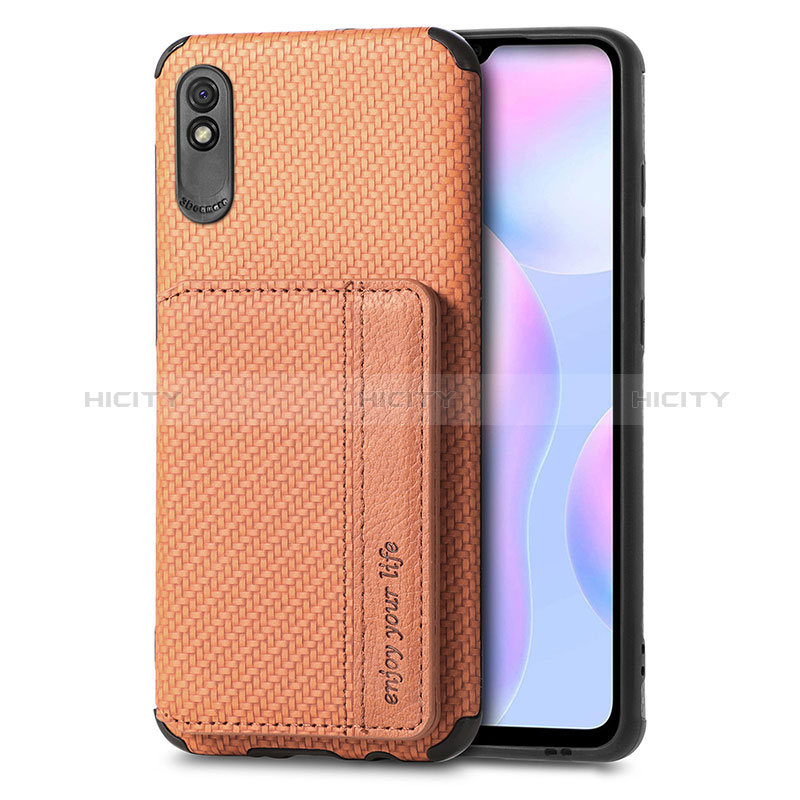 Xiaomi Redmi 9AT用極薄ソフトケース シリコンケース 耐衝撃 全面保護 マグネット式 バンパー S02D Xiaomi 