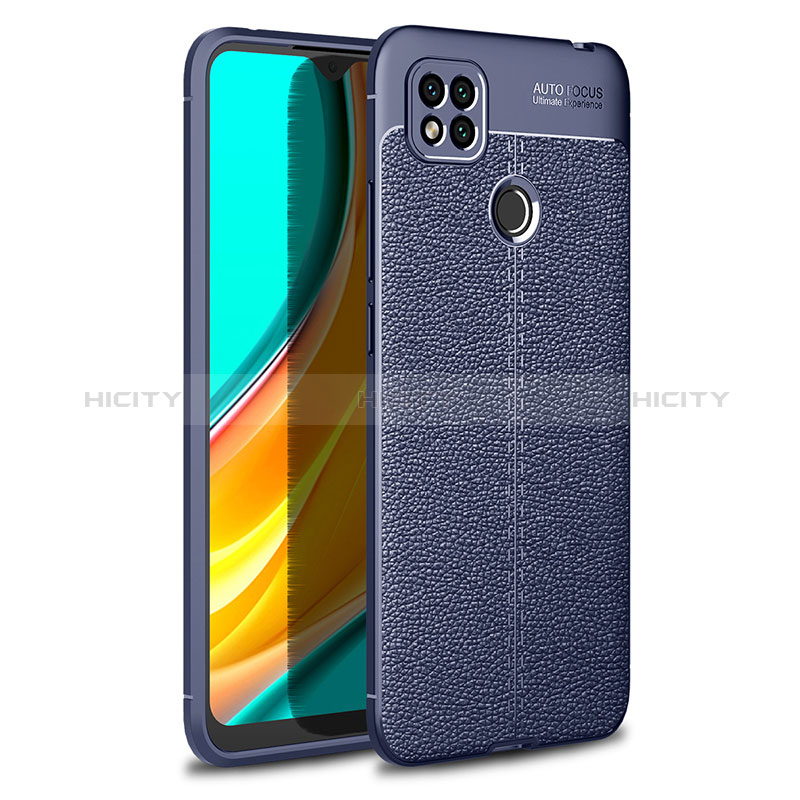 Xiaomi Redmi 9C用シリコンケース ソフトタッチラバー レザー柄 カバー WL1 Xiaomi 