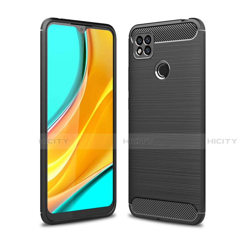 Xiaomi Redmi 9C NFC用シリコンケース ソフトタッチラバー ライン カバー Xiaomi 