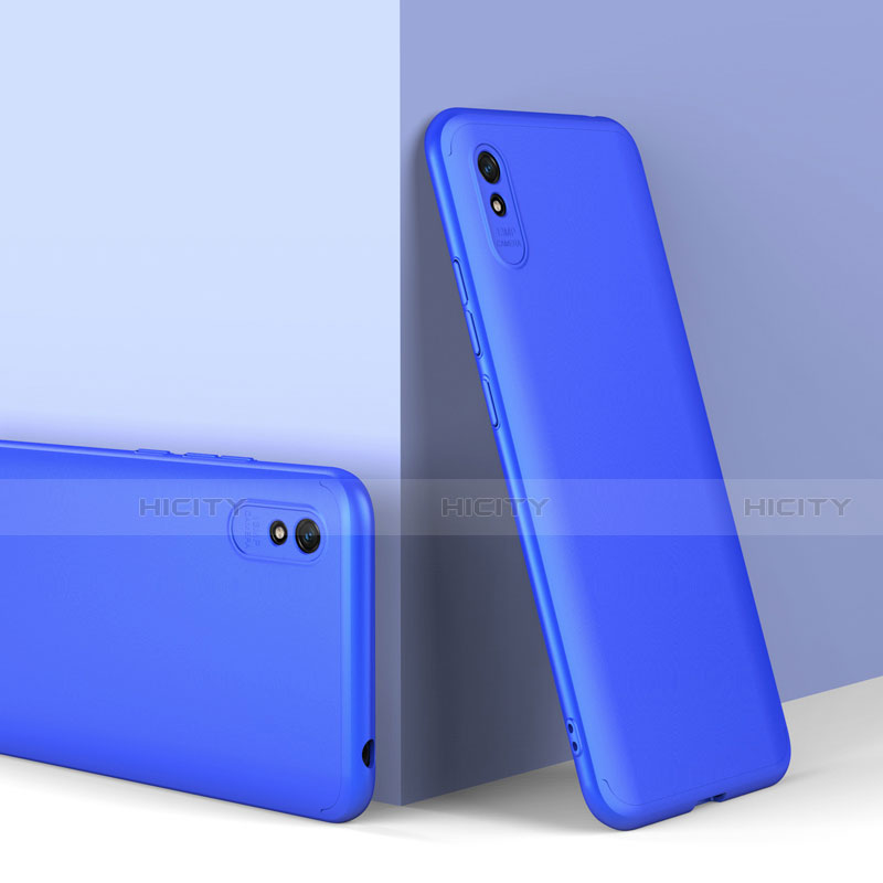 Xiaomi Redmi 9i用ハードケース プラスチック 質感もマット 前面と背面 360度 フルカバー P01 Xiaomi ネイビー