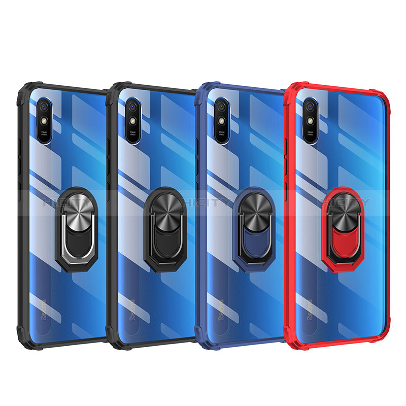 Xiaomi Redmi 9i用ハイブリットバンパーケース プラスチック アンド指輪 マグネット式 MQ2 Xiaomi 