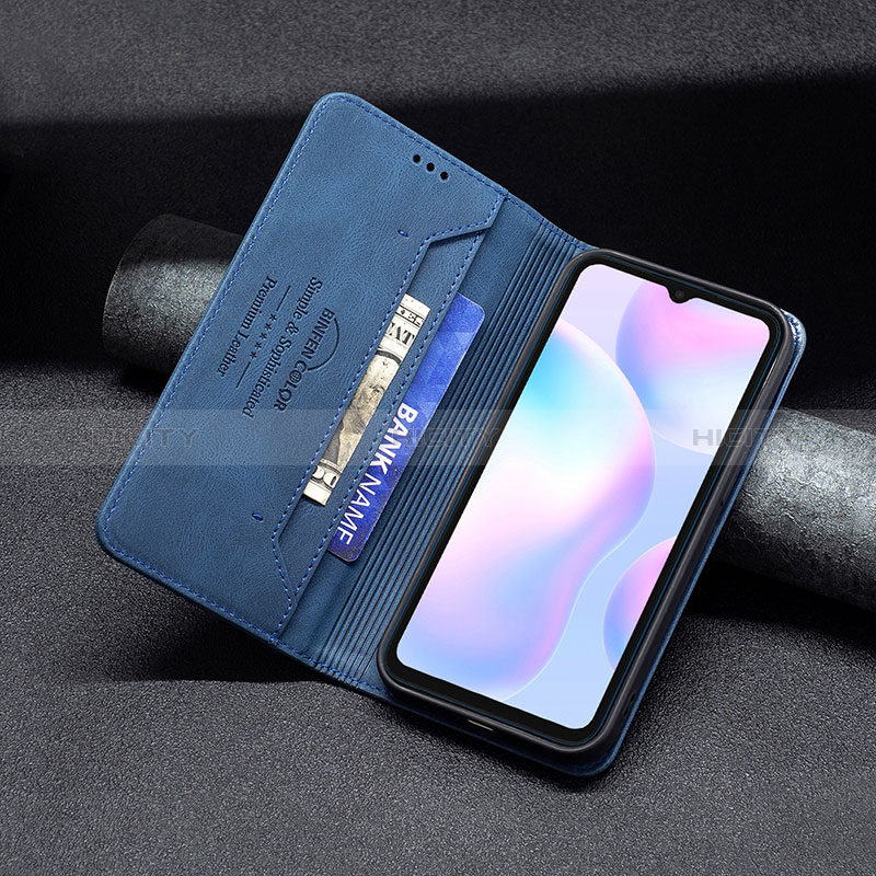 Xiaomi Redmi 9i用手帳型 レザーケース スタンド カバー B15F Xiaomi 