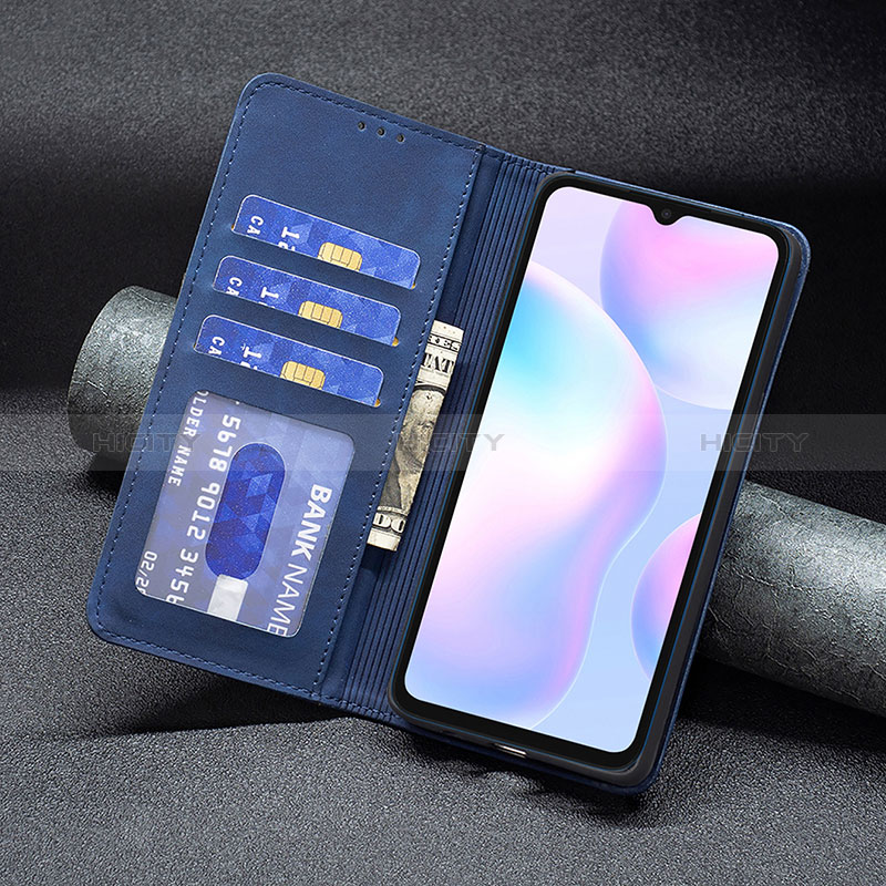 Xiaomi Redmi 9i用手帳型 レザーケース スタンド カバー B02F Xiaomi 