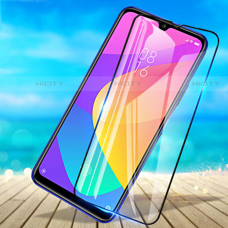 Xiaomi Redmi 9i用強化ガラス フル液晶保護フィルム F02 Xiaomi ブラック