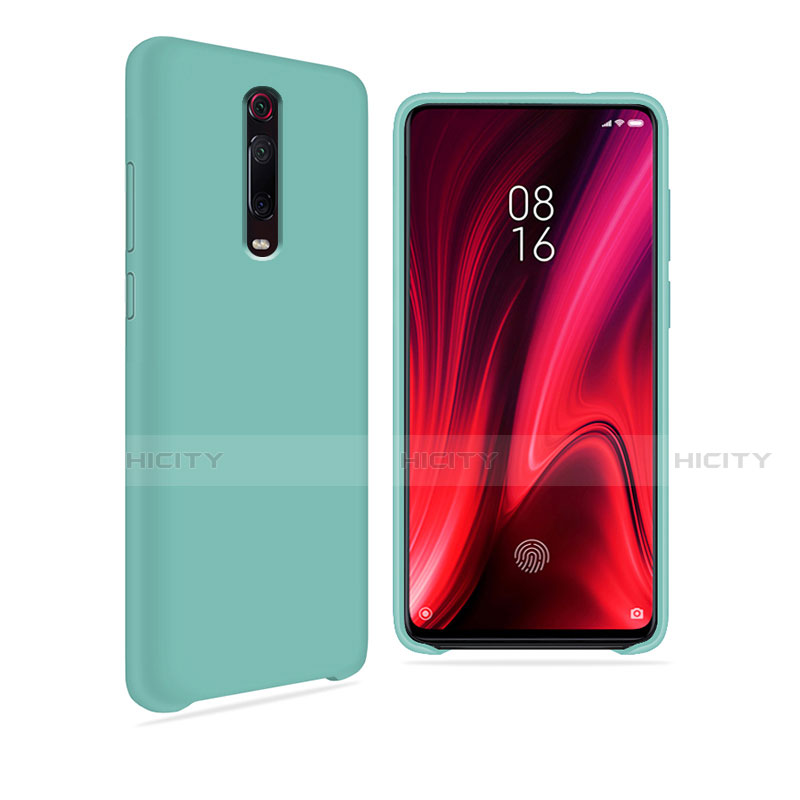 Xiaomi Redmi K20用360度 フルカバー極薄ソフトケース シリコンケース 耐衝撃 全面保護 バンパー C04 Xiaomi シアン