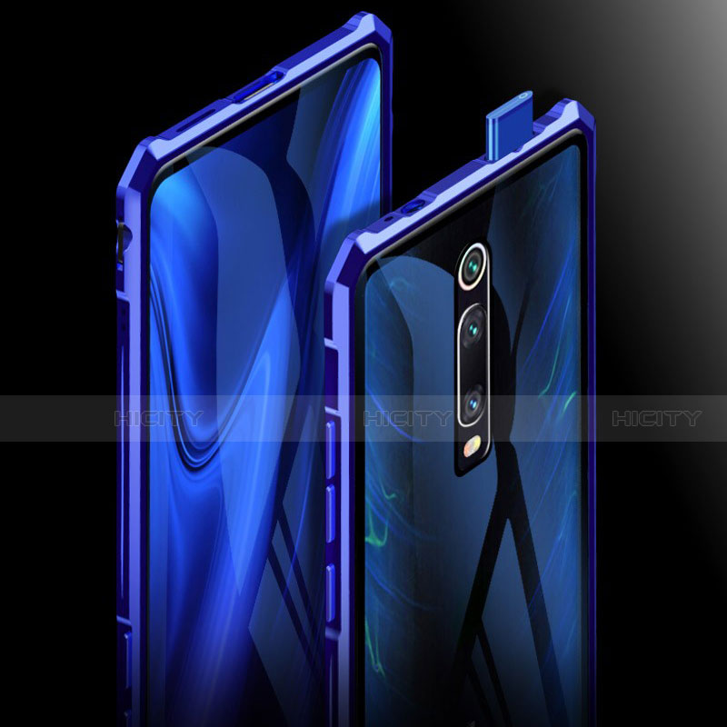 Xiaomi Redmi K20 Pro用ケース 高級感 手触り良い アルミメタル 製の金属製 360度 フルカバーバンパー 鏡面 カバー T01 Xiaomi 