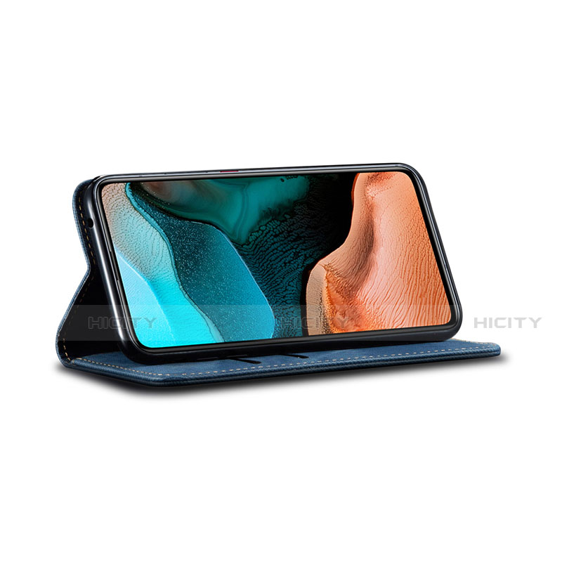 Xiaomi Redmi K30 Pro Zoom用手帳型 布 スタンド H01 Xiaomi 