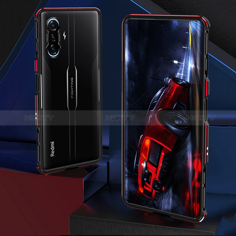 Xiaomi Redmi K40 Gaming 5G用ケース 高級感 手触り良い アルミメタル 製の金属製 バンパー カバー S01 Xiaomi 