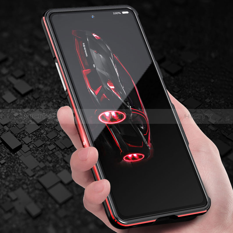 Xiaomi Redmi K40 Gaming 5G用ケース 高級感 手触り良い アルミメタル 製の金属製 バンパー カバー S02 Xiaomi 