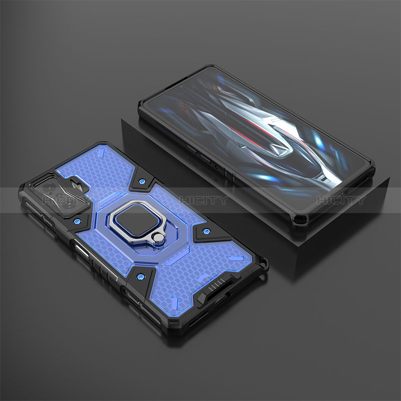 Xiaomi Redmi K50 Gaming AMG F1 5G用ハイブリットバンパーケース プラスチック アンド指輪 マグネット式 KC3 Xiaomi 