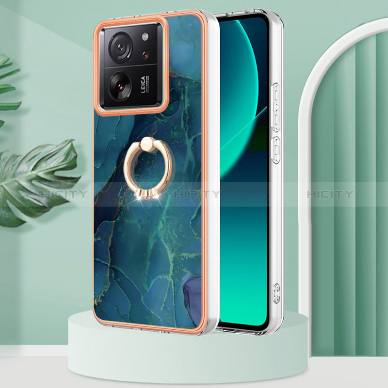 Xiaomi Redmi K60 Ultra 5G用シリコンケース ソフトタッチラバー バタフライ パターン カバー アンド指輪 YB1 Xiaomi 