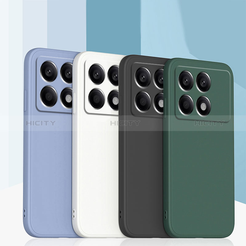 Xiaomi Redmi K70E 5G用360度 フルカバー極薄ソフトケース シリコンケース 耐衝撃 全面保護 バンパー YK4 Xiaomi 