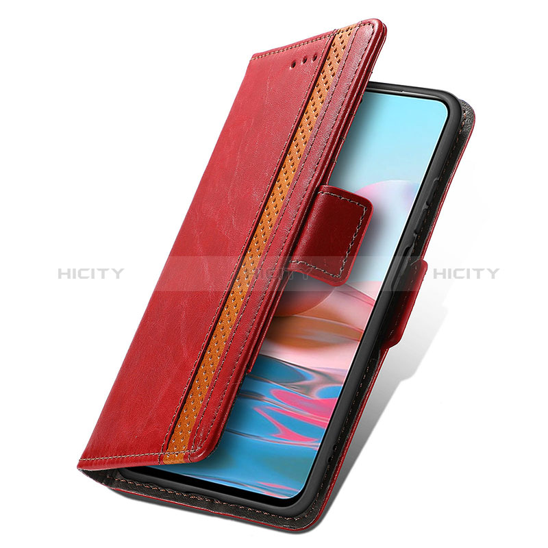 Xiaomi Redmi Note 10 4G用手帳型 レザーケース スタンド カバー S02D Xiaomi 