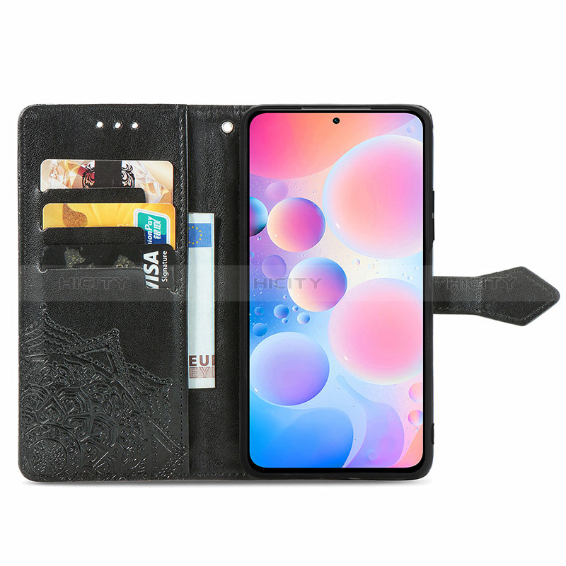 Xiaomi Redmi Note 10 Pro 4G用手帳型 レザーケース スタンド パターン カバー Xiaomi 