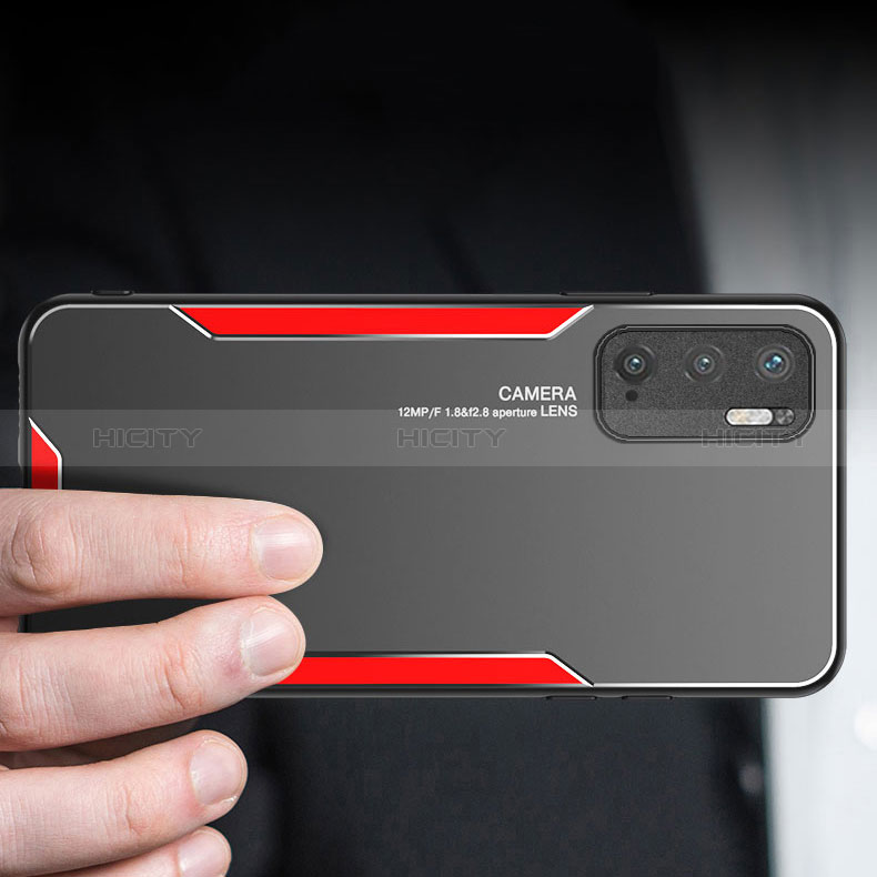 Xiaomi Redmi Note 10T 5G用ケース 高級感 手触り良い アルミメタル 製の金属製 兼シリコン カバー Xiaomi 