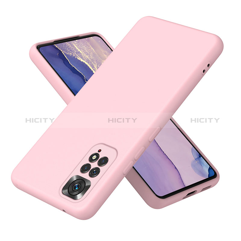 Xiaomi Redmi Note 11 4G (2022)用360度 フルカバー極薄ソフトケース シリコンケース 耐衝撃 全面保護 バンパー H01P Xiaomi ローズゴールド