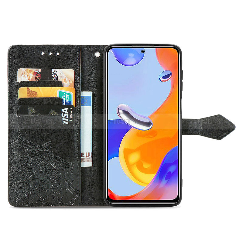 Xiaomi Redmi Note 11 Pro 4G用手帳型 レザーケース スタンド パターン カバー Xiaomi 