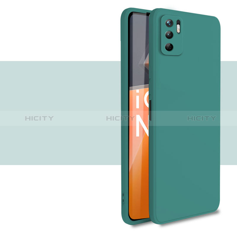 Xiaomi Redmi Note 11 SE 5G用360度 フルカバー極薄ソフトケース シリコンケース 耐衝撃 全面保護 バンパー YK3 Xiaomi グリーン