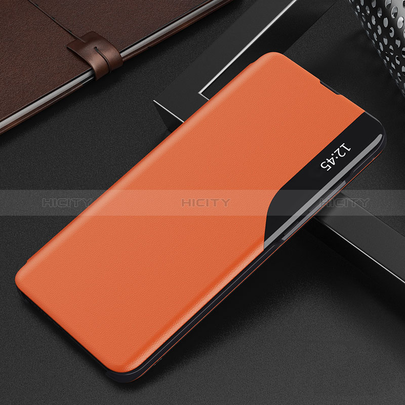 Xiaomi Redmi Note 11T Pro 5G用手帳型 レザーケース スタンド カバー Q03H Xiaomi オレンジ
