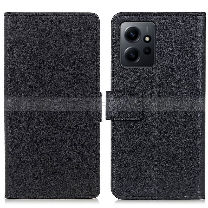 Xiaomi Redmi Note 12 4G用手帳型 レザーケース スタンド カバー M08L Xiaomi ブラック